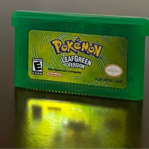 Pokemon LeafGreen/gameboy advance/gba/DS/SP/All versions available per request